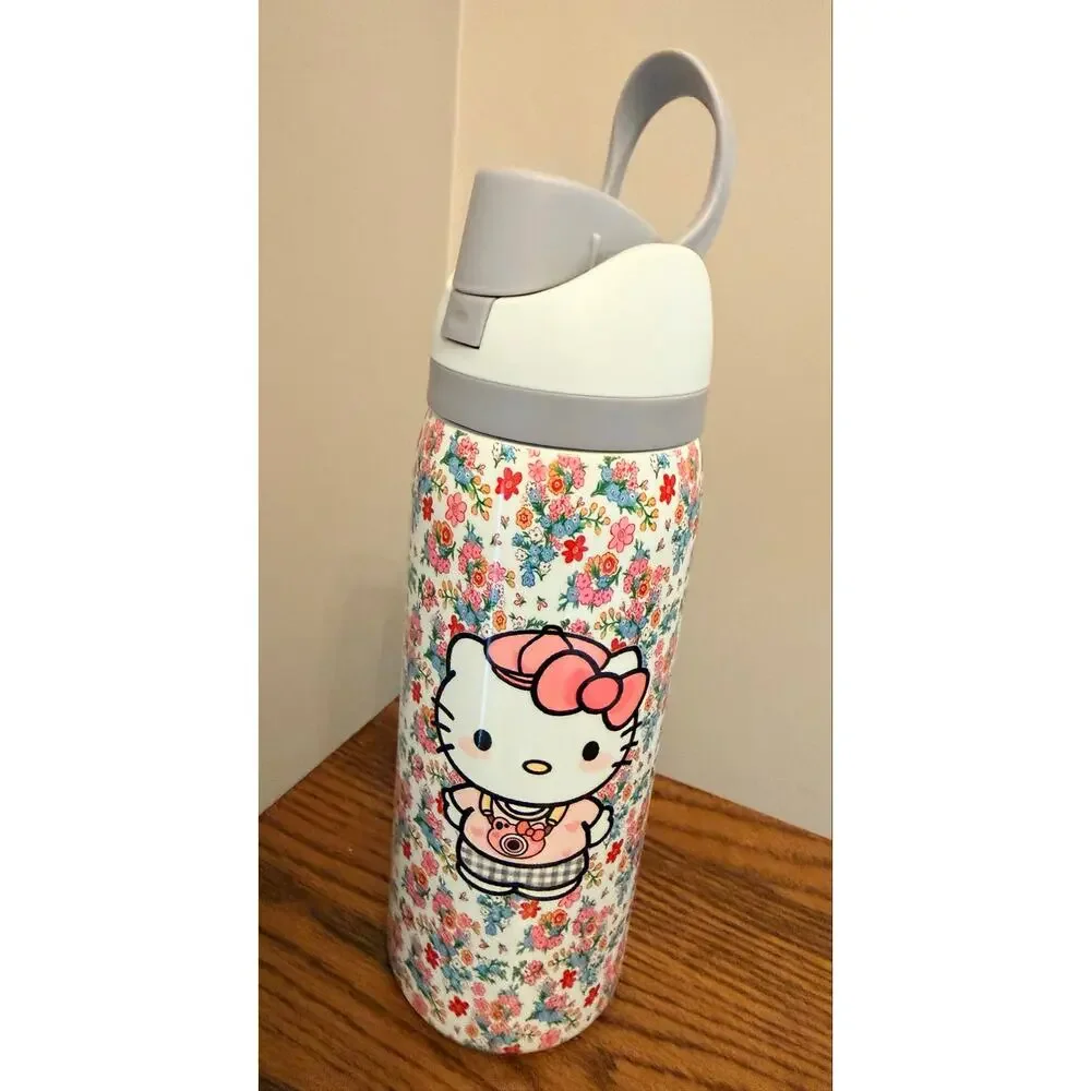 New Hello Kitty double walled stainless steel insulated 32 OZ water bottle.